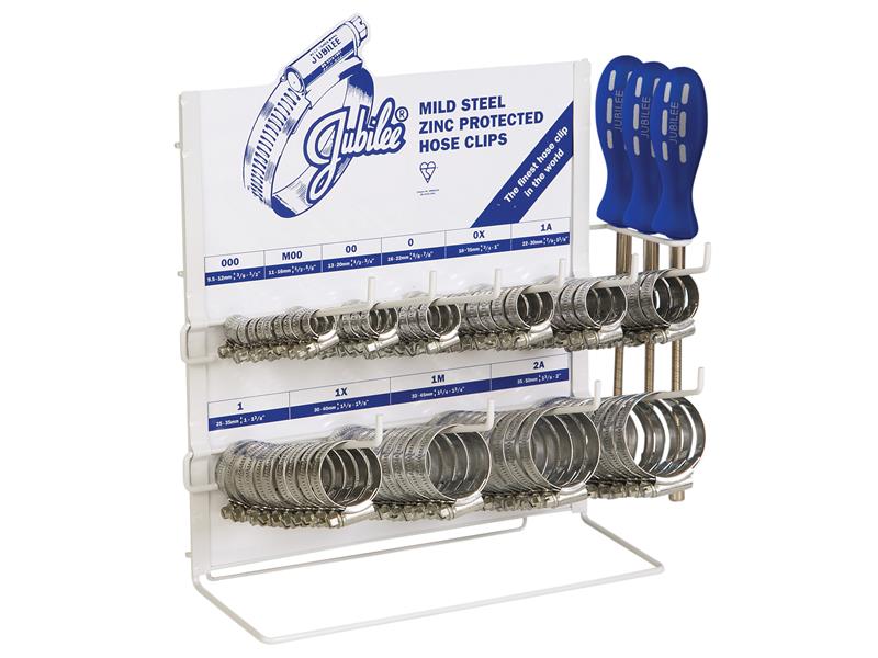 JUBCD100FL3 - Clip Dispenser (100) + 3 Flex Drivers