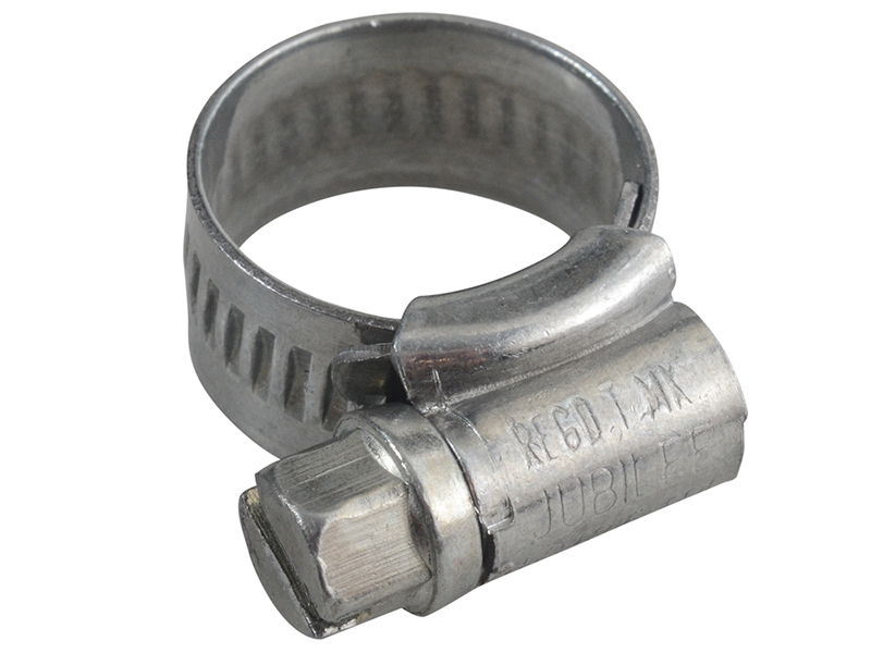 JUBM00 - M00 Zinc Protected Hose Clip 11 - 16mm (1/2 - 5/8in)