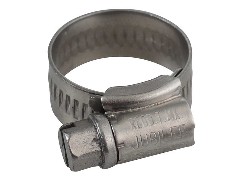 JUBOOSS - OO Stainless Steel Hose Clip 13 - 20mm (1/2 - 3/4in)
