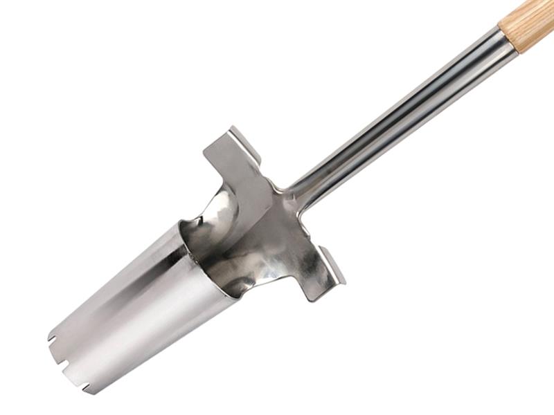 Stainless Steel Long Handled Bulb Planter FSC