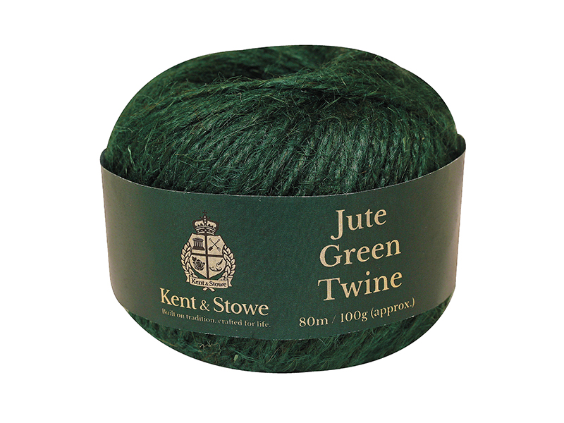 K/S70100800 - Jute Twine Green 80m (100g)