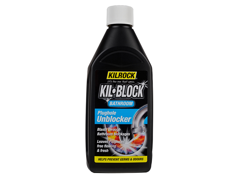 KILKBBATH - Kil-Block Bathroom Plughole Unblocker 500ml