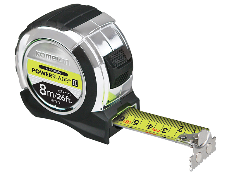 KOMMPT826E - PowerBlade II Pocket Tape 8m/26ft (Width 27mm)