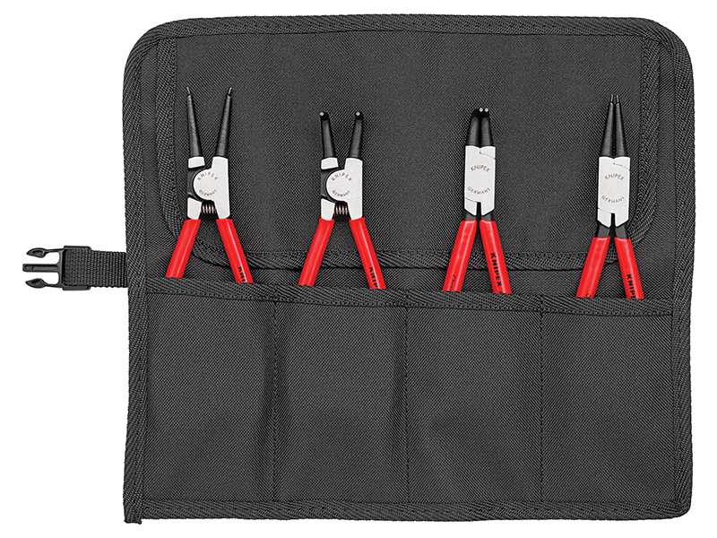 Circlip Pliers Set in Roll 4 Piece