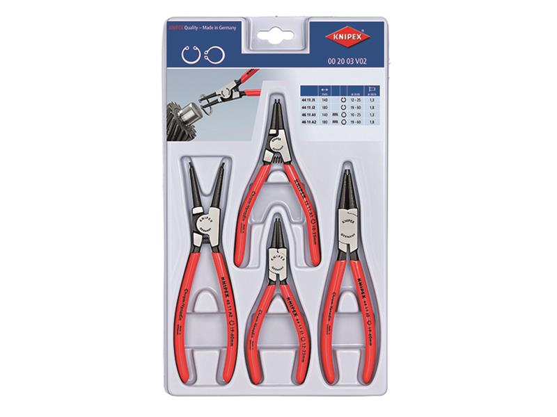 Circlip Plier Set 4 Piece