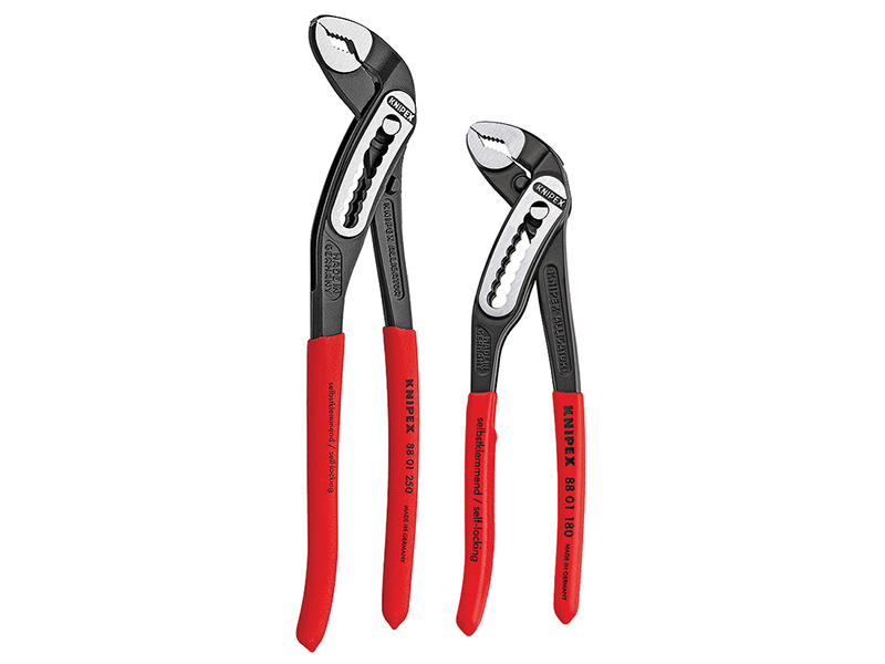 Alligator Water Pump Pliers Set of 2 (180mm & 250mm)