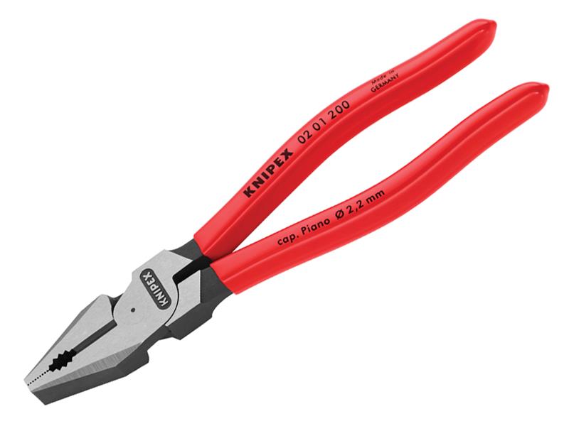KPX0201200 - High Leverage Combination Pliers PVC Grip 200mm (8in)