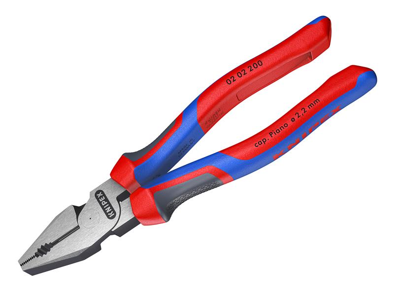 High Leverage Combination Pliers Multi-Component Grip 200mm (8in)