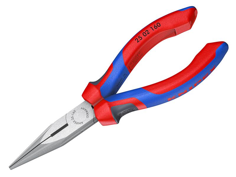 KPX2502160 - Snipe Nose Side Cutting Pliers (Radio) Multi-Component Grip 160mm (6.1/4in)