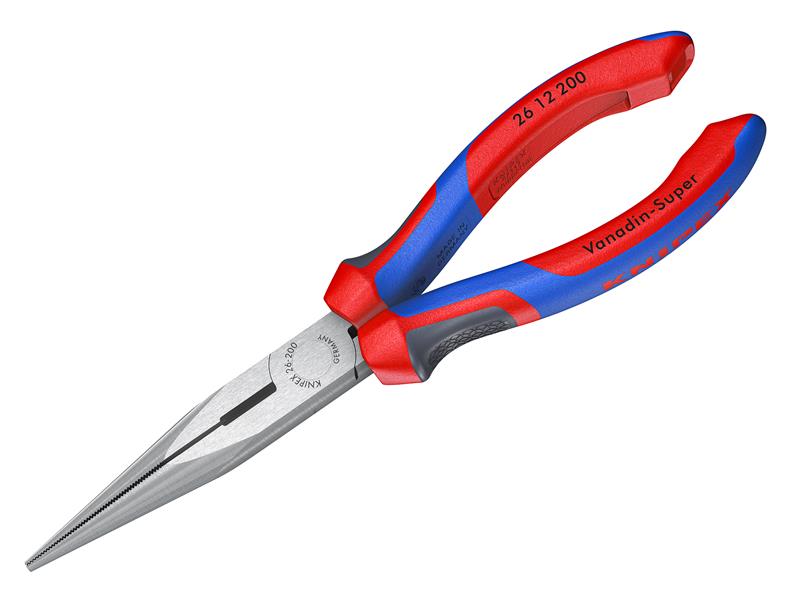 Snipe Nose Side Cutting Pliers (Stork Beak) Multi-Component Grip 200mm (8in)