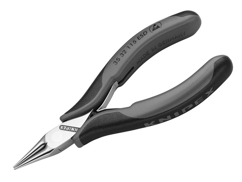 KPX3532ESD - ESD Electronics Round Nose Pliers 115mm