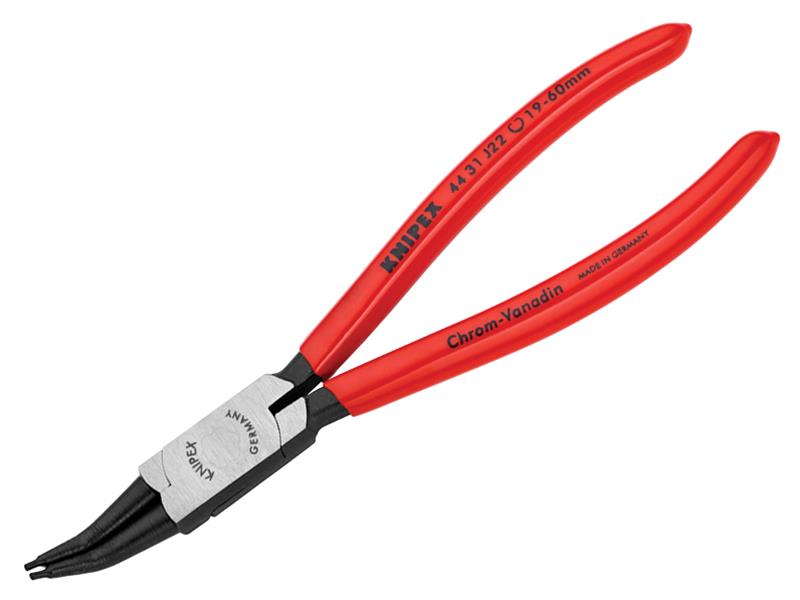 KPX4431J22 - Circlip Pliers Internal 45° Bent Tip 19-60mm J22