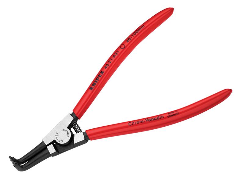 KPX4621A31 - Circlip Pliers External 90° Bent Tip 40 - 100mm A31