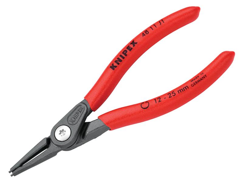 KPX4811J1 - Precision Circlip Pliers Internal Straight 12-25mm J1