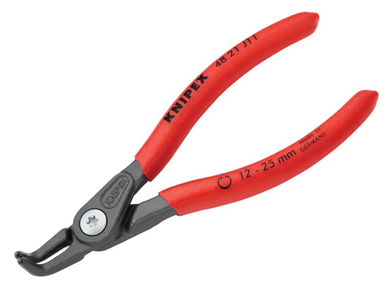 KPX4821J11 - Precision Circlip Pliers Internal 90° Bent 12-25mm J11