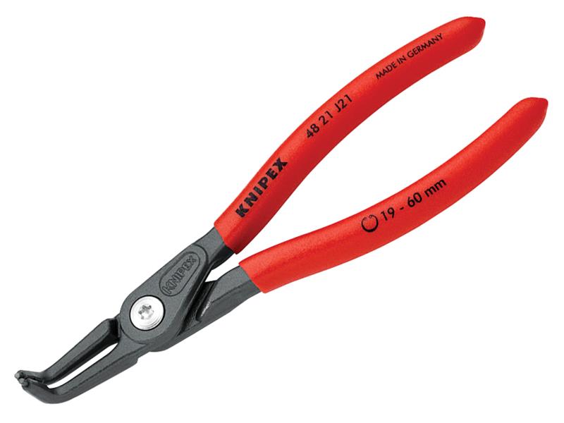 KPX4821J21 - Precision Circlip Pliers Internal 90° Bent 19-60mm J21