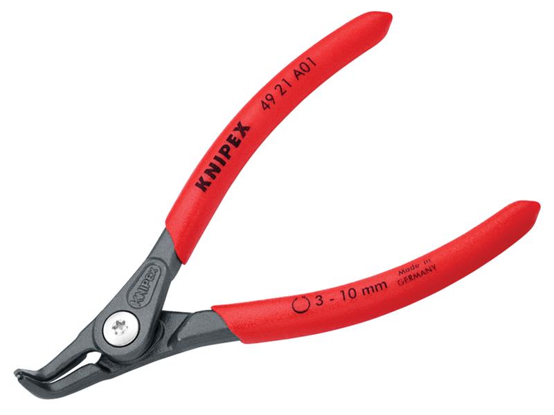 KPX4921A01 - Precision Circlip Pliers External 90° Bent Tip 3-10mm A01