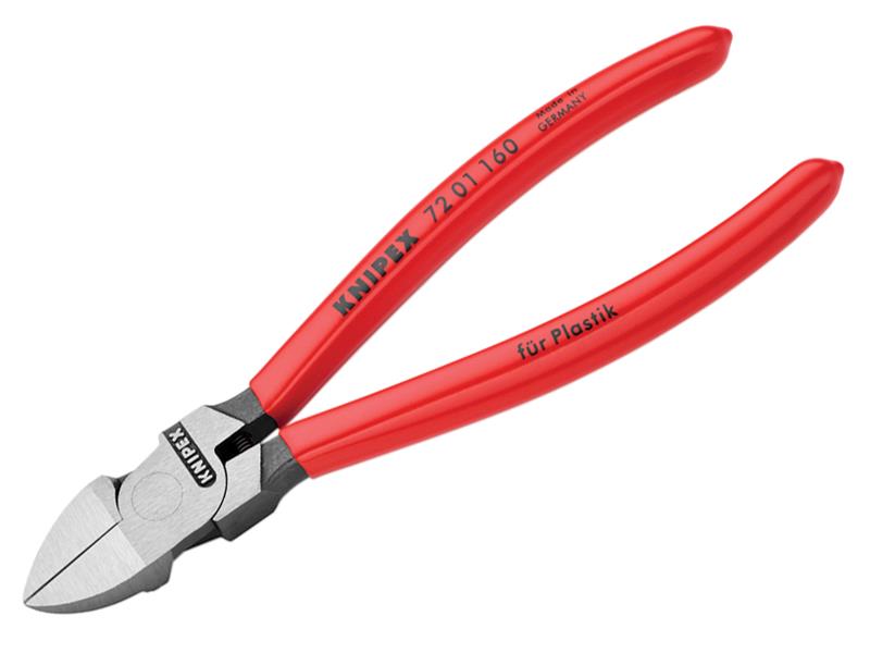 Diagonal Cutters for Plastics PVC Grip 160mm (6.1/4in)