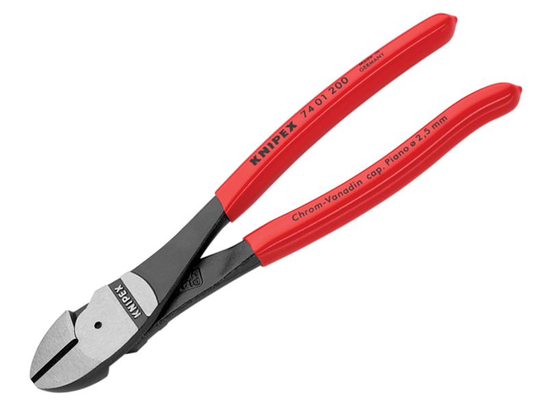 High Leverage Diagonal Cutters PVC Grip 200mm (8in)