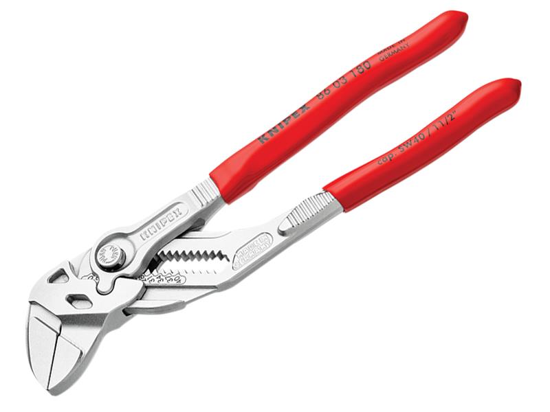 Pliers Wrench PVC Grip 180mm - 40mm Capacity
