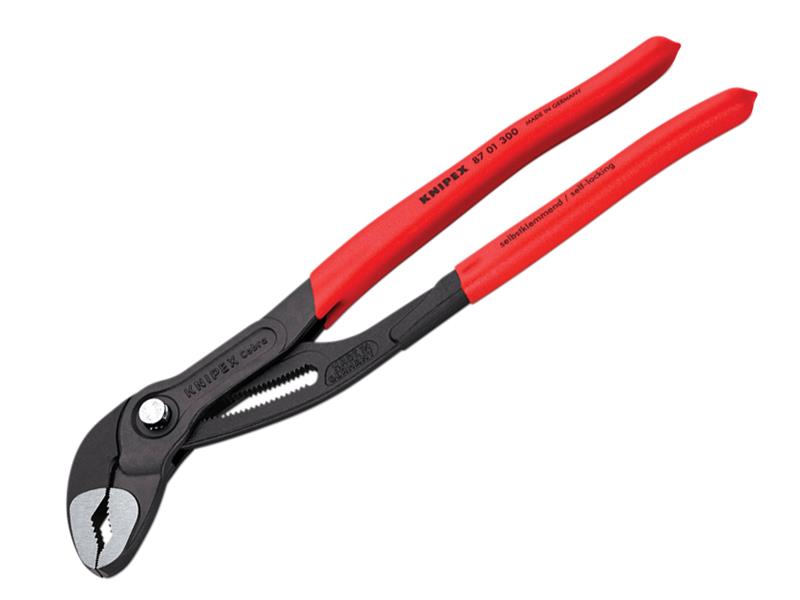 Cobra Water Pump Pliers PVC Grip 300mm - 60mm Capacity