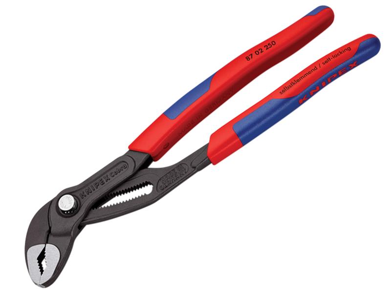 Cobra Water Pump Pliers Multi-Component Grip 250mm - 46mm Capacity