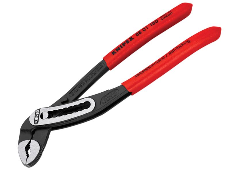 Alligator Water Pump Pliers PVC Grip 180mm - 42mm Capacity