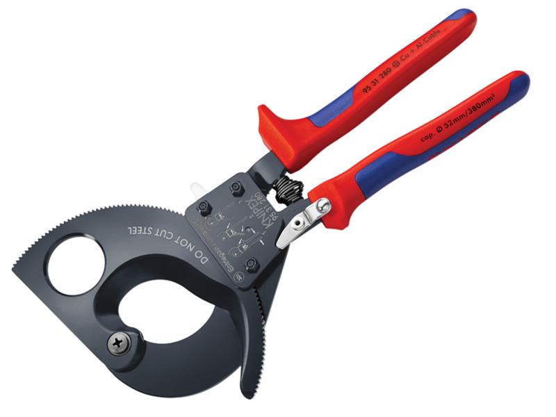 Cable Shears Ratchet Action Multi-Component Grip 280mm (11in)