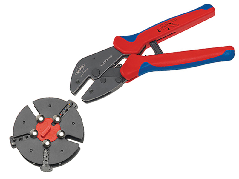 Multicrimp Pliers Set - 3 Quick Change Cartridges