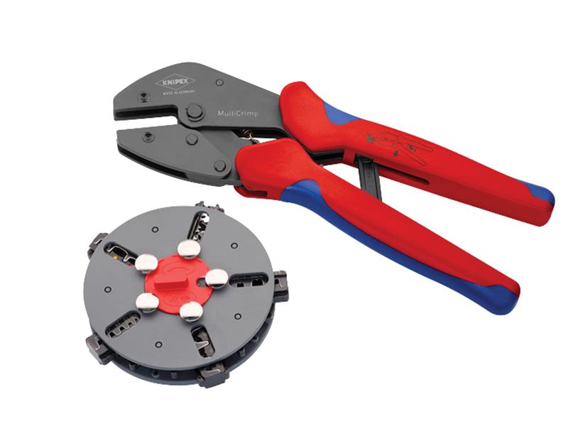 Multicrimp Pliers Set - 5 Quick Change Cartridges