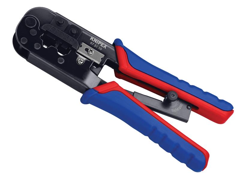 KPX975110 - Crimping Pliers for RJ11/12 RJ45 Western Plugs