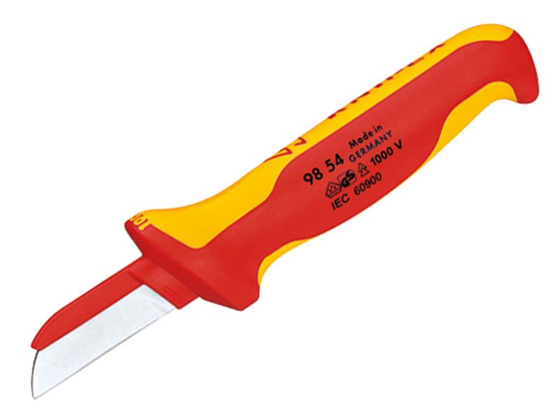 KPX9854 - 98 54 VDE Cable Knife (Back of Blade Insulated)