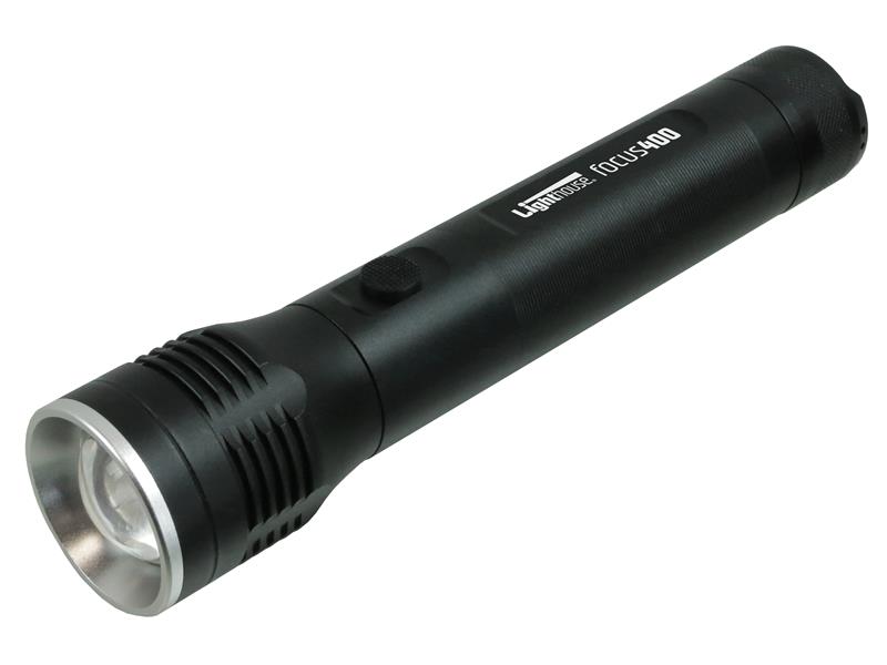 L/HEFOC400 - Elite Focus400 LED Torch 400 lumens - 2 x D Cell
