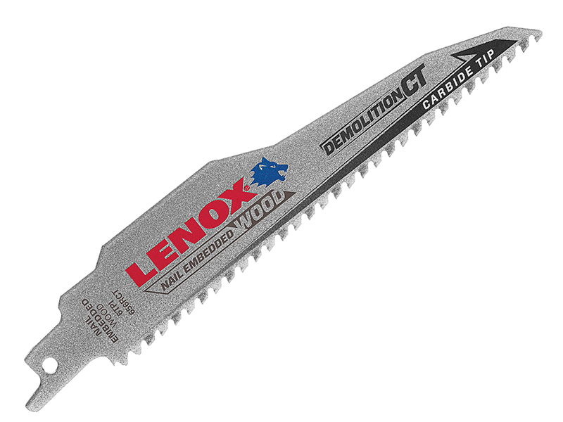 LEN1832118 - 656RCT DEMOLITION CT Reciprocating Saw Blade 150mm 6 TPI