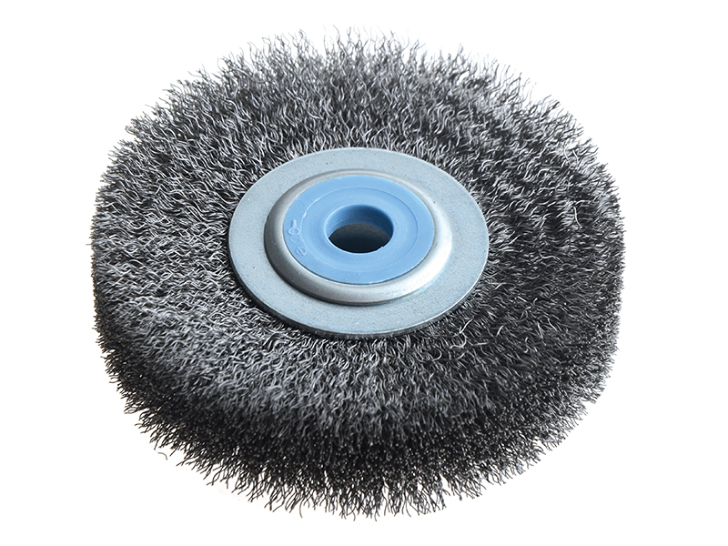 LES312142 - Wheel Brush D80mm x W18-20 x 10 Bore Steel Wire 0.20