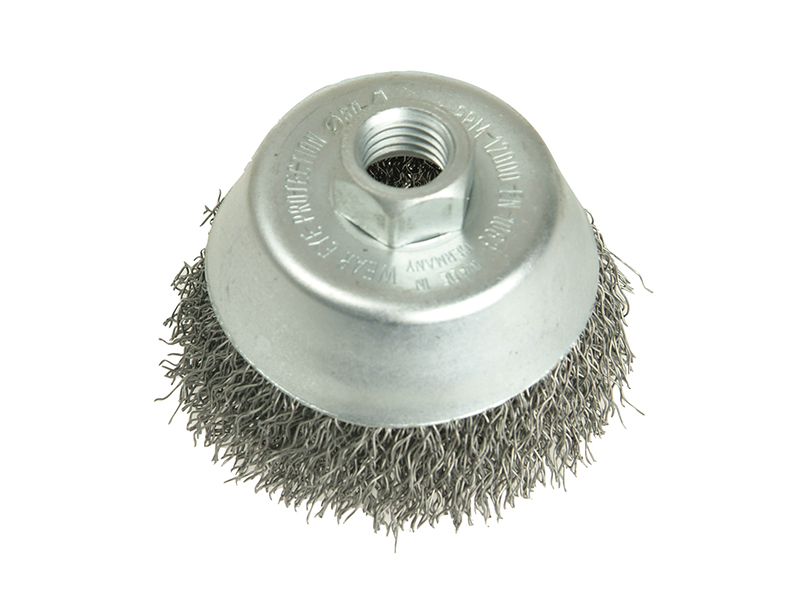 Cup Brush 80mm M14 0.35 Steel Wire