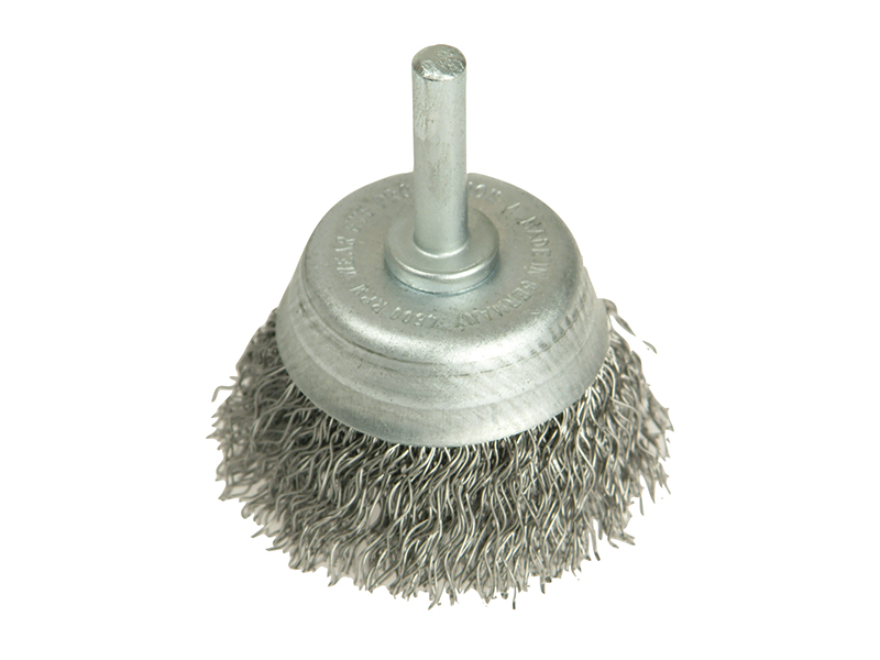 DIY Cup Brush with Shank 50mm 0.35 Steel Wire