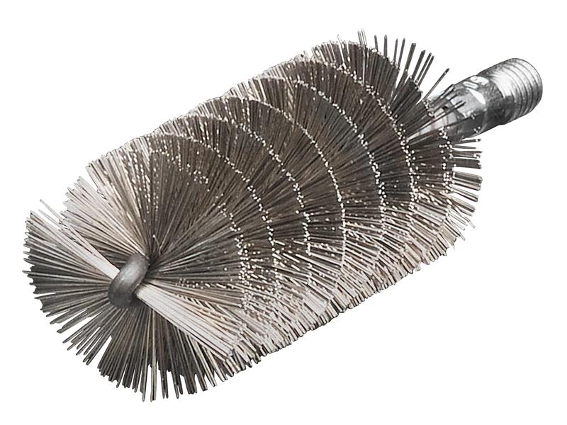 LES506430 - Threaded Tube Brush 30mm Stainless Steel Wire