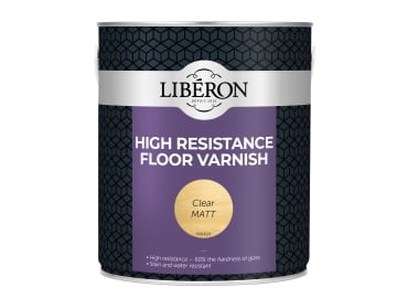LIBHRFVCM25L - High Resistance Floor Varnish Clear Matt 2.5 litre