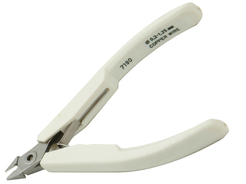 LIN7190 - Supreme Diagonal Cutting Micro Bevel Cut Tapered Head Nipper 109mm