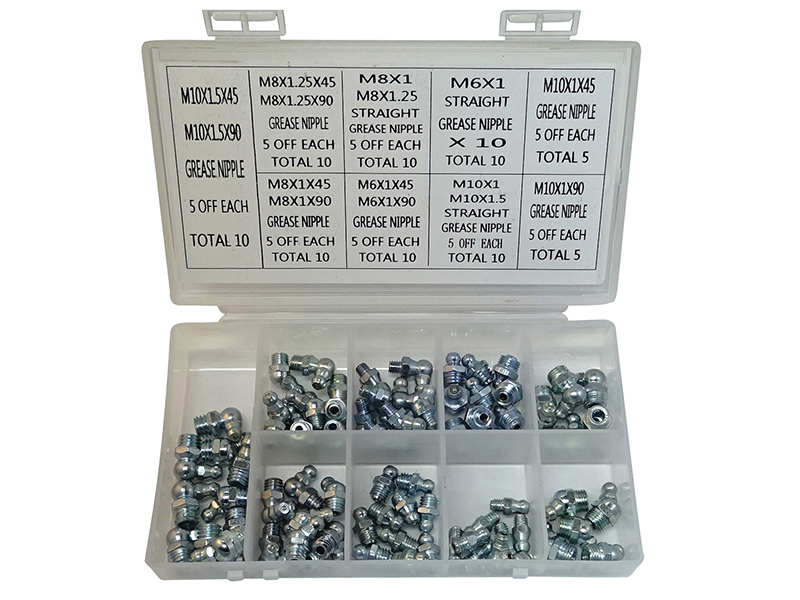 LUM547014 - Grease Nipple Selection Box Metric