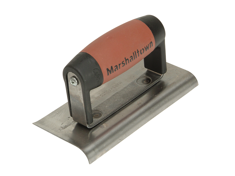 176D Cement Edger Curved & Straight End DuraSoft Handle 6 x 3in