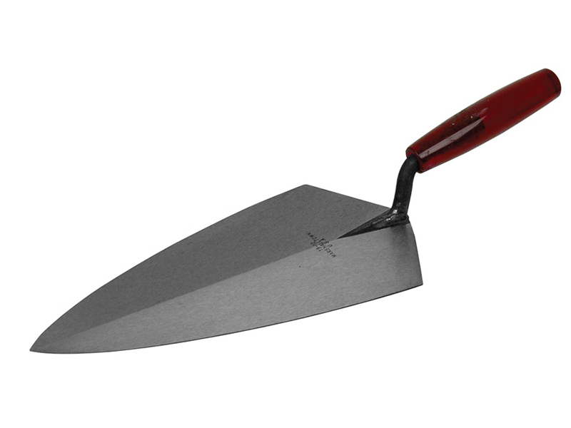 M/T19P1112 - 19P Philadelphia Pattern Brick Trowel Plastic Handle 11.1/2in