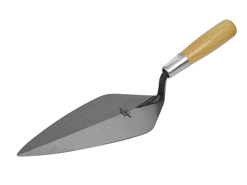 M/T3311 - 33 London Pattern Brick Trowel Wooden Handle 11in