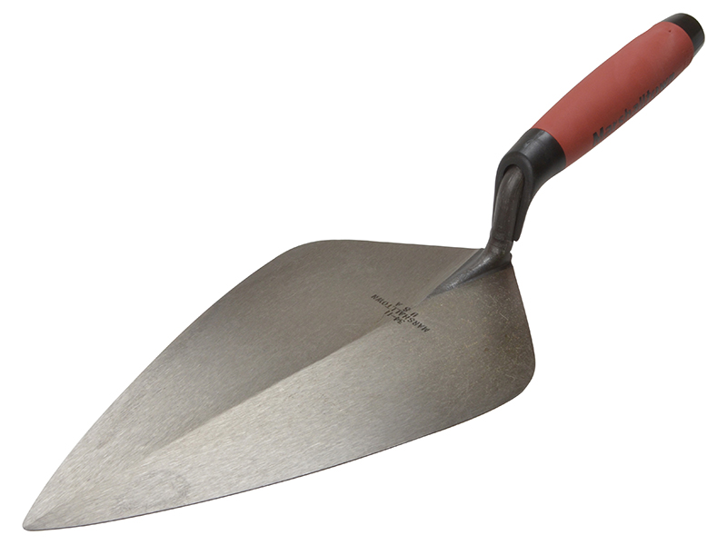 34D Wide London Pattern Brick Trowel DuraSoft Handle 11in