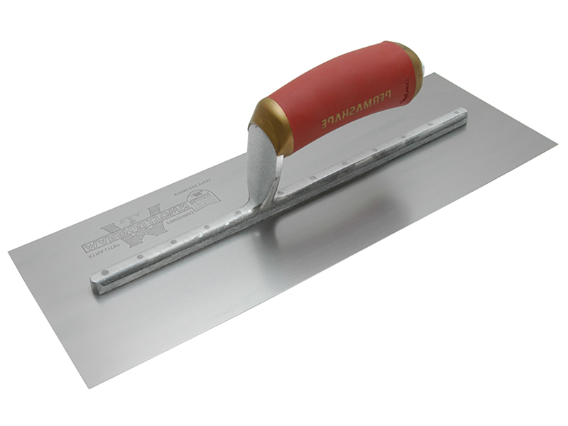 MPB815D Pre-Worn PermaShape Finishing Trowel DuraSoft Handle 18 x 5in