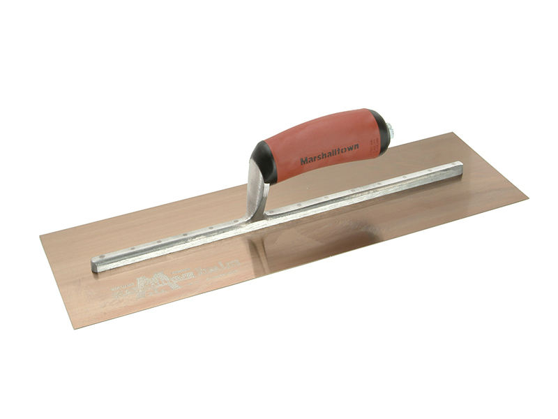 MXS165GD Gold Finishing Trowel DuraSoft Handle 16 x 5in