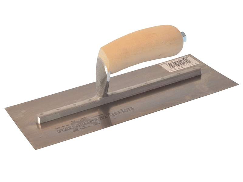 M/TMXS4 - MXS4 Plasterer's Finishing Trowel Wooden Handle 11.1/2 x 4.3/4in
