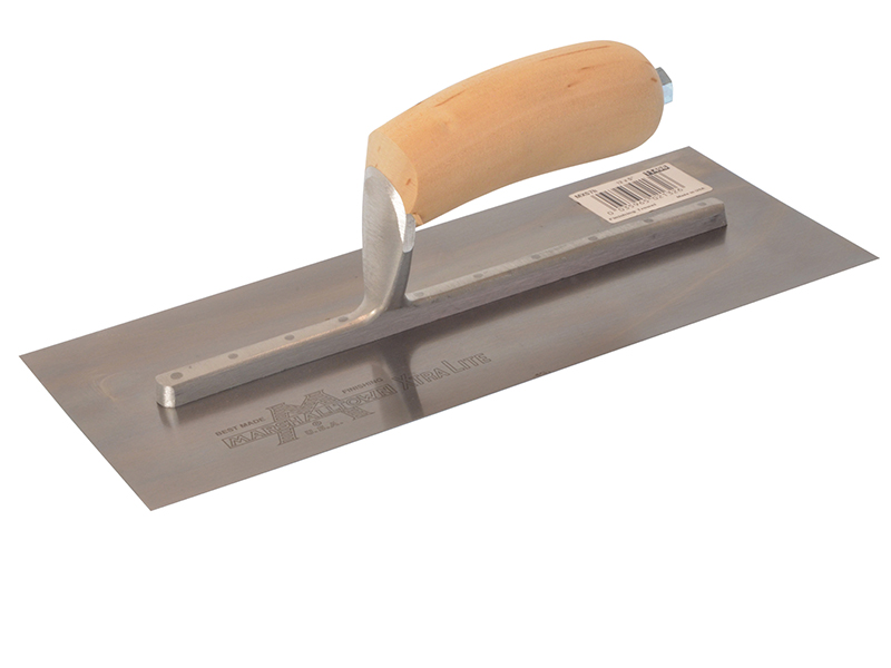 M/TMXS7 - MXS7 Plasterer's Finishing Trowel Wooden Handle 12 x 5in