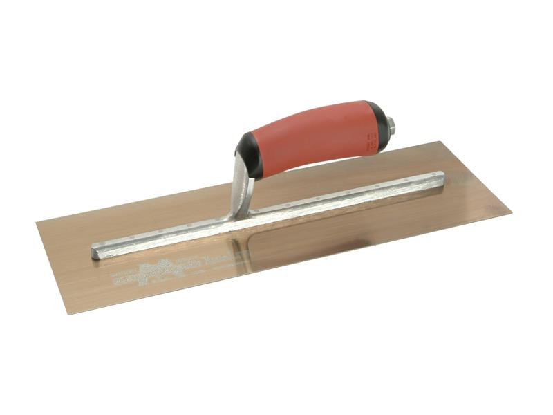 M/TMXS73GSD - MXS73GSD Gold Finishing Trowel DuraSoft Handle 14 x 4.3/4in